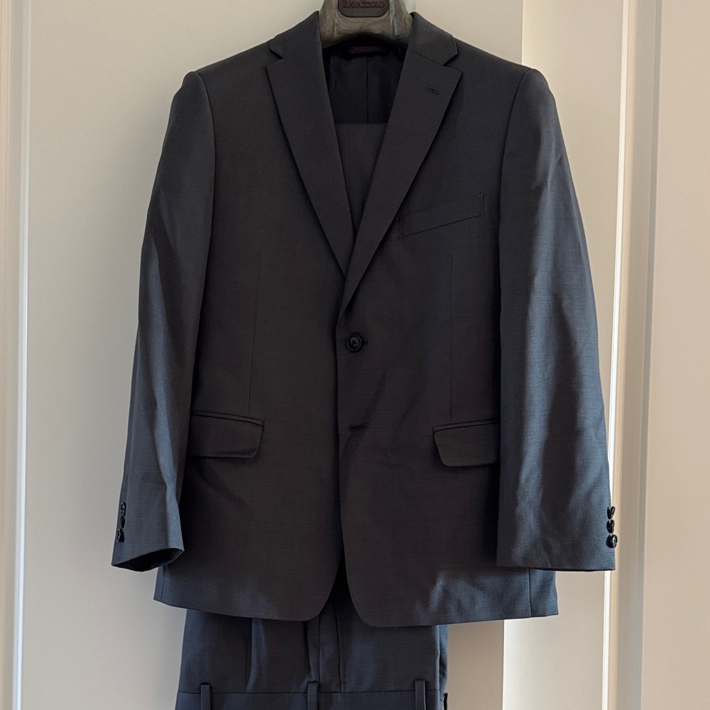Michael Kors Charcoal Gray Teen Suit